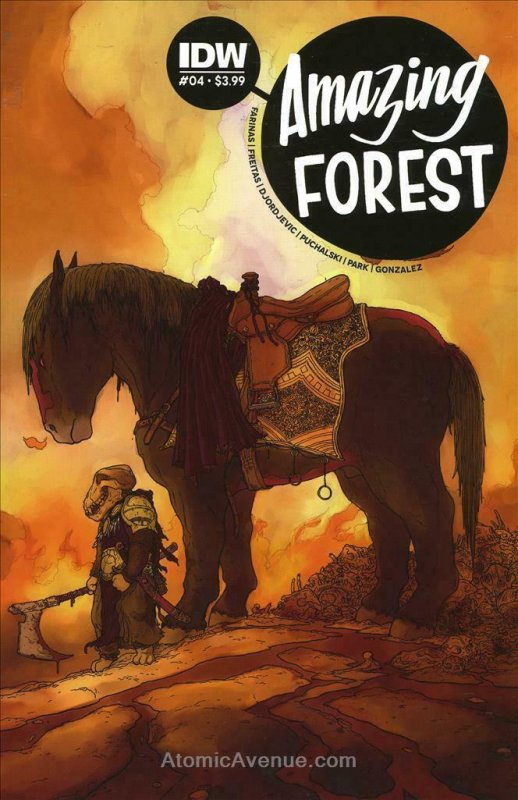 Amazing Forest #4 VF; IDW | save on shipping - details inside
