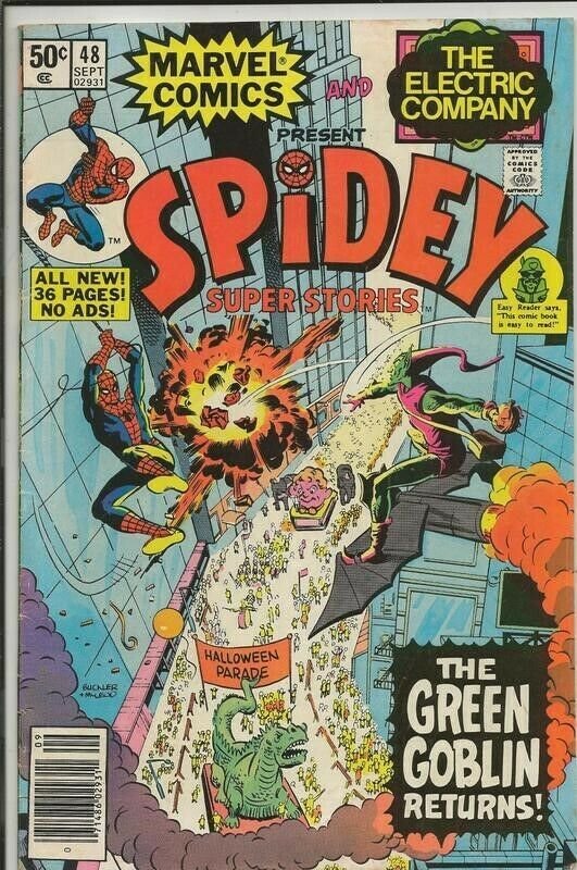 Spidey Super Stories #48 ORIGINAL Vintage 1980 Marvel Comics Green Goblin