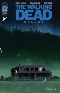 Walking Dead Deluxe 50-E Charlie Adlard Landscape Wraparound Cover VF/NM
