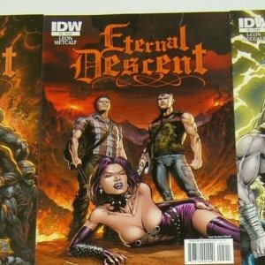 Eternal Descent #1-6 VF/NM complete series - llexi leon - atreyu - static x