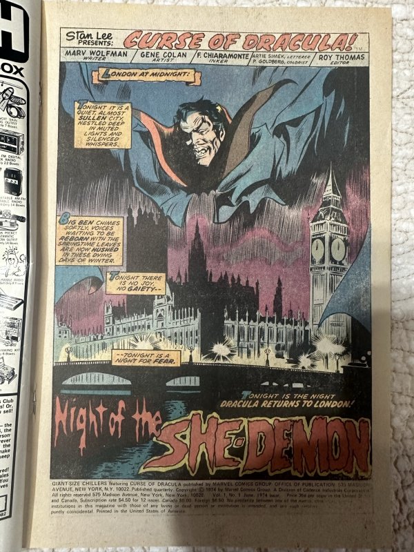 Giant-Size Chillers featuring Dracula (1974) 1 2 3 4 5