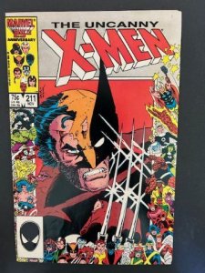 The Uncanny X-Men #211 Direct Edition (1986) - NM