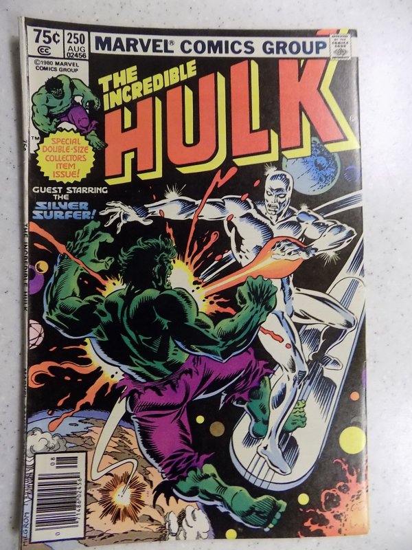 INCREDIBLE HULK # 250 MARVEL BRONZE ACTION ADVENTURE  VF