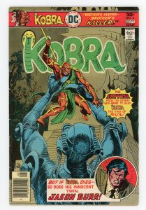 Kobra #4 Joe Kubert Cover FN