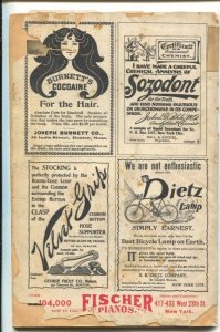 Black Cat #32 5/1898-Early issue-pulp fiction--Size is about 5 3/4 x 8 3/4-FR