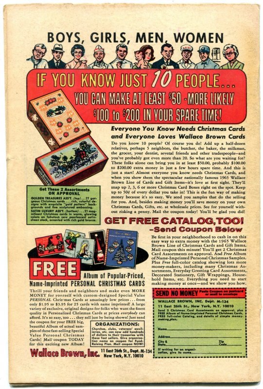 Strange Tales #136  1965 - Marvel  -VG - Comic Book