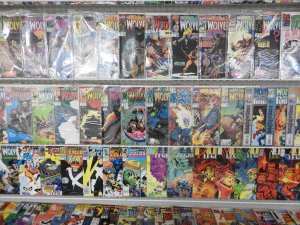 Huge lot 180+ Comics W/ Silver Surfer, Wolverine, Doctor Strange Avg VF- Cond