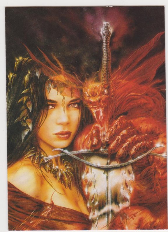 1997 Luis Royo Secret Desires Promo Card