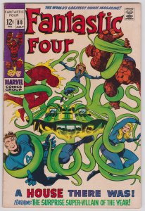 Fantastic Four #88 (F-) Silver Age 1969 Lee, Kirby!
