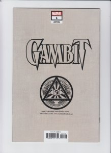 Gambit #1 - Kael Ngu Virgin Variant Cover, Unknown Comics (9.2) 2022