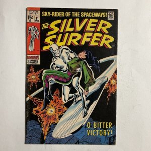 Silver Surfer 11 1969 FN fine 6.0 Marvel