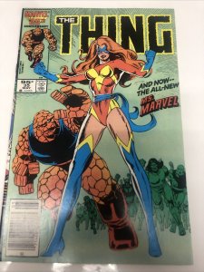 The Thing (1986) # 35 (FN/VF) Canadian Price Variant • CPV • Mike Carlin• Marvel