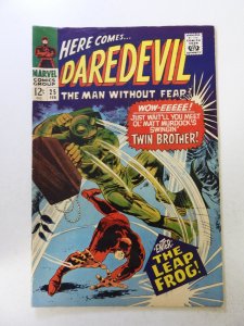 Daredevil #25 (1967) FN- condition stains back cover