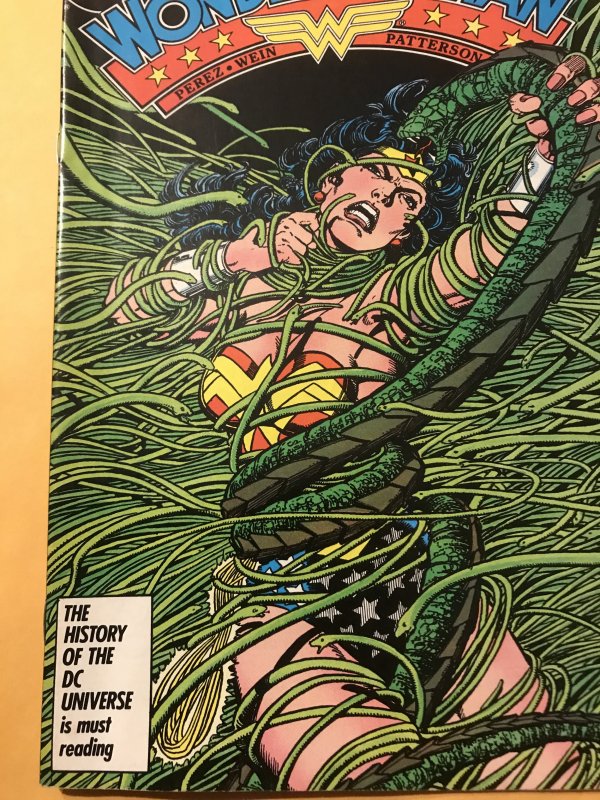 Wonder Woman #5 : DC 6/87 VF; SNAKES ATTACK, George Perez art