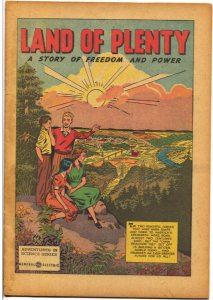Land of Plenty #  1952 - General Electric  -VG - Comic Book