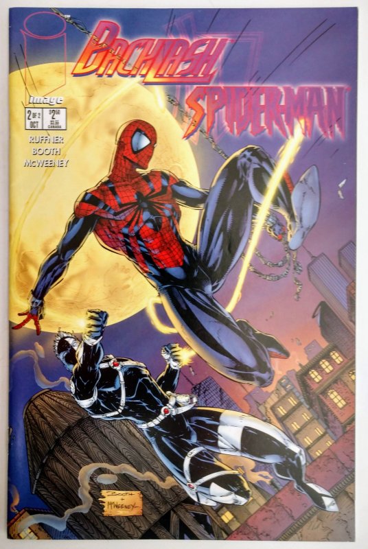Backlash/Spider-Man #1 NM- & 2 NM (1996)
