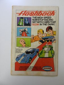 Superman #223 VG- condition stain front cover, 1/2 spine split