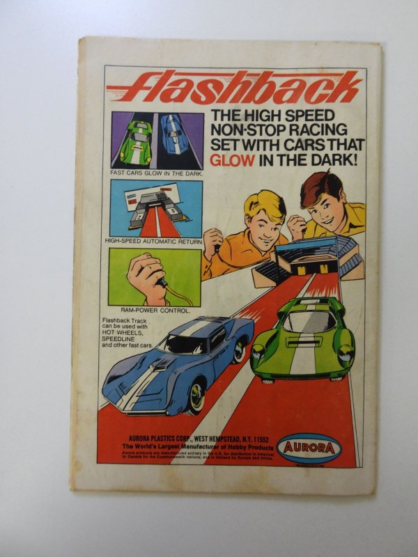 Superman #223 VG- condition stain front cover, 1/2 spine split