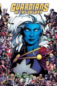 GUARDIANS OF THE GALAXY #8 COVER C STEVENS MARVEL 80TH FRAME MARVEL 2019 EB214