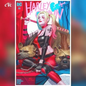 HARLEY QUINN #39 MT INHYUK LEE FOIL VARIANT DCU Joker Batman Poison Ivy Batgirl