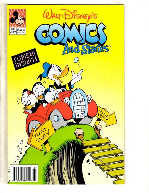 8 Walt Disney's Comics & Stories Comics # 513 548 549 553 554 559 561 562 J317