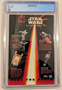 Star Wars 10 CGC 9.2 Rare Newsstand Copy 1st A'Sharad Hett (Darth Krayt) Key