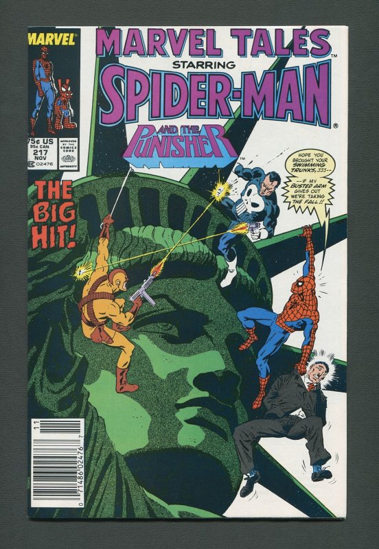 Marvel Tales #217 /  9.2 NM- 9.4 NM  / Newsstand / November 1988