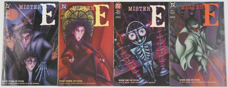 Mister E #1-4 VF/NM complete series JOHN K SNYDER dc comics set 2 3 1991