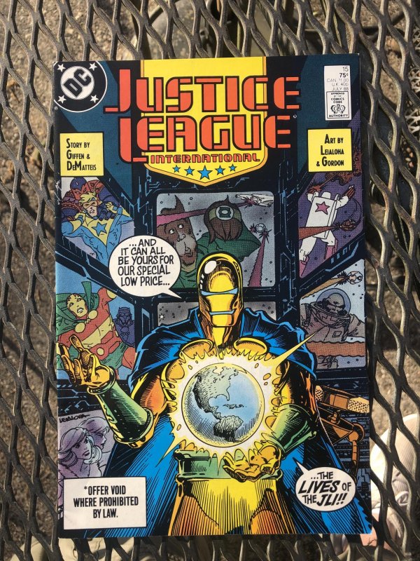 Justice League International #15 (1988)