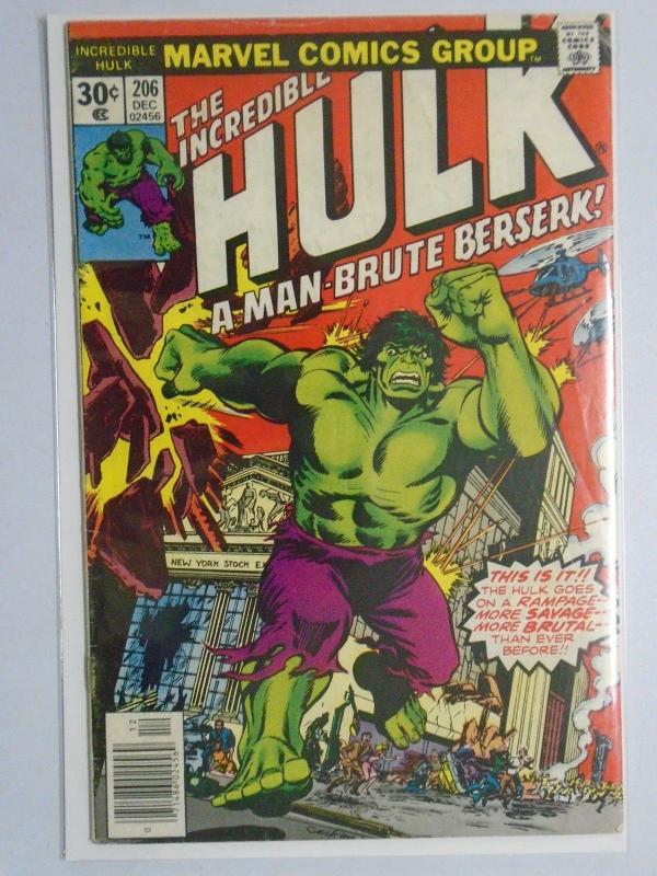 Incredible Hulk (1st Series) #206, 5.0 (1976)