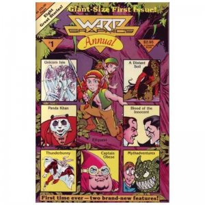 Warp Graphics ANNUAL Giant Size First Issue #1 Warp Comics  1986 (VF)