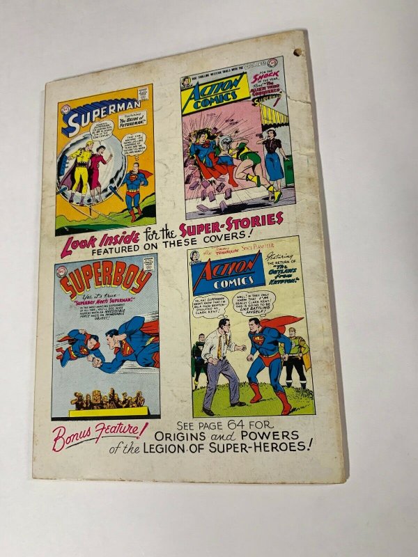 Giant Superman Annual 4 2.0 Gd Good Hole Punched Dc Silver Age