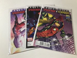 Astonishing Spider-Man and Wolverine 1 2 3 of 6 Nm Near Mint Marvel Comics