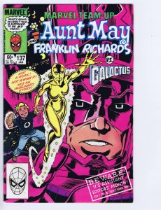 MARVEL TEAM-UP #137, NM-, Galactus, Aunt May, Franklin, 1972 1984  more in store