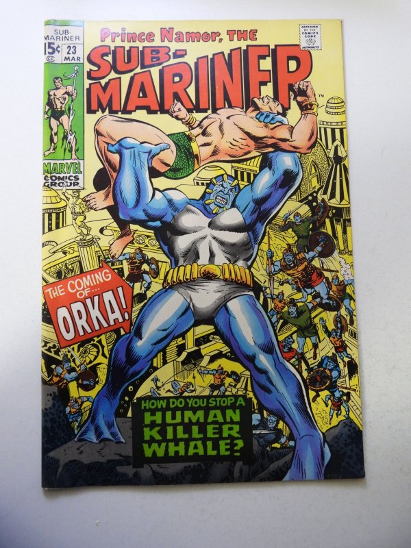 Sub-Mariner #23 (1970) FN Condition