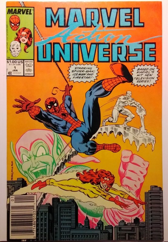 Marvel Action Universe #1 Newsstand (1989)