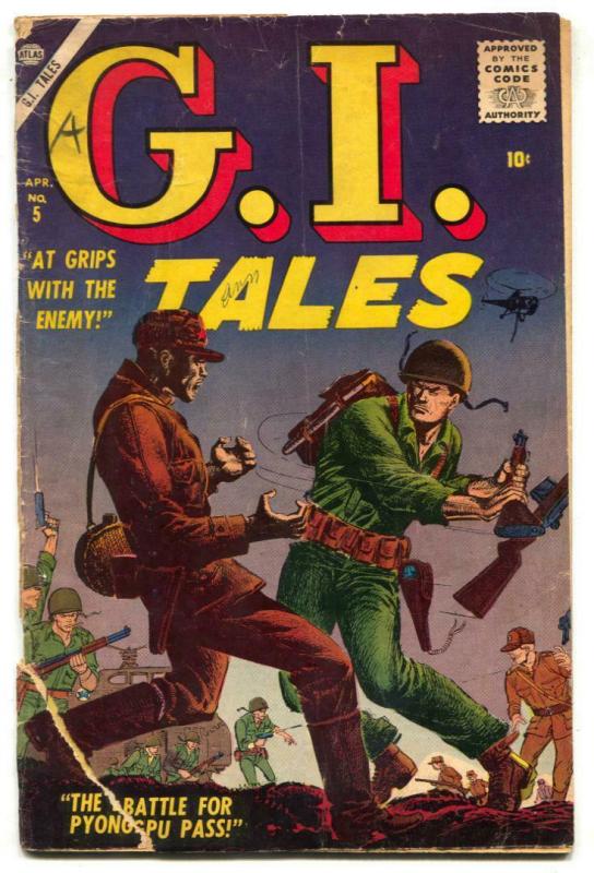 G.I. Tales #5 1957- Pyongpu Pass- Atlas FAIR 