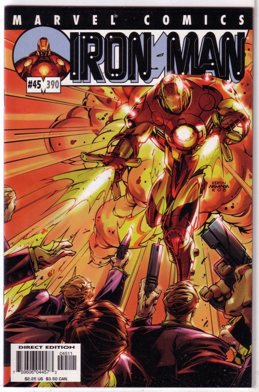 Iron Man (vol. 3, 1998) #45/390 FN/VF (Big Bang Theory 4) Tieri/Grant, MODOK