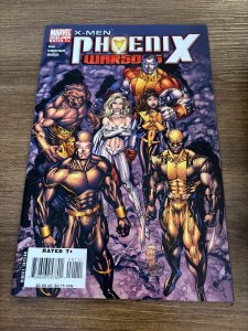 Lot Of 5 X-Men Phoenix Warsong Marvel Comic Books # 1 2 3 4 5 VF-NM 27 J381