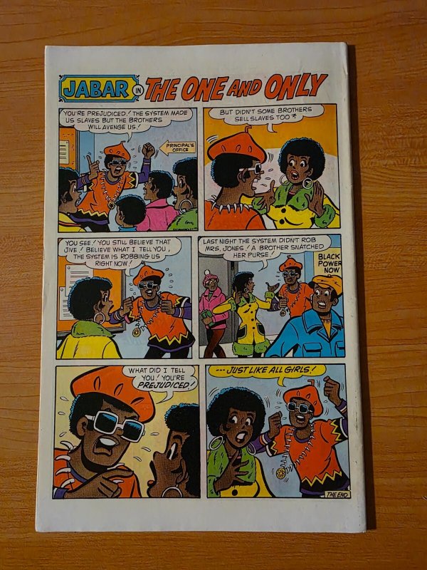 Fast Willie Jackson #1 ~ VF - NEAR MINT NM ~ 1976 Fitzgerald 1st Black Archie