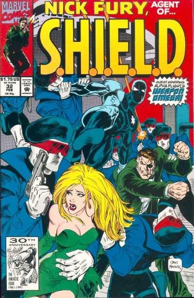 Nick Fury: Agent of SHIELD (1989 series) #32, NM- (Stock photo)