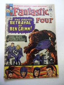 Fantastic Four #41 GD/VG Condition see desc