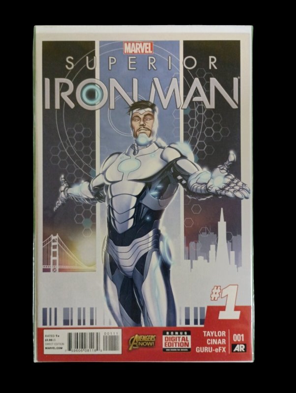 Superior Iron Man #1-9 Run Lot Marvel Comics 2015 VF