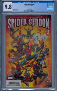 SPIDER-GEDDON #1 CGC 9.8 SPIDER-VERSE SEQUEL