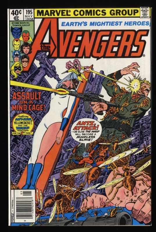 Avengers #195 VF 8.0 Thor Captain America 1st Cameo Taskmaster!