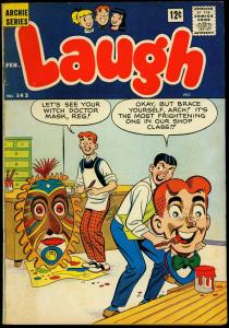 Laugh Comics #143 1962- Archie- Betty & Veronica- Fly Girl VG
