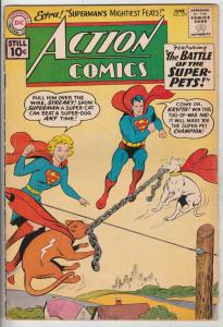 Action Comics #277 (Jun-61) VG/FN Mid-Grade Superman, Supergirl, Superboy