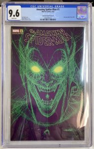 Amazing Spider-Man #1 - CGC 9.6 - Marvel - 2022 - Patrick Gleason variant cover!