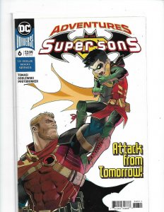 Adventures of the Super Sons #6 Attack From Tomorrow  1st Print 2019  mix1