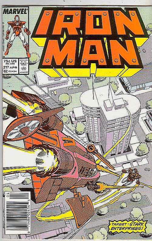 Iron Man #217 (Mar-88) VF/NM High-Grade Iron Man